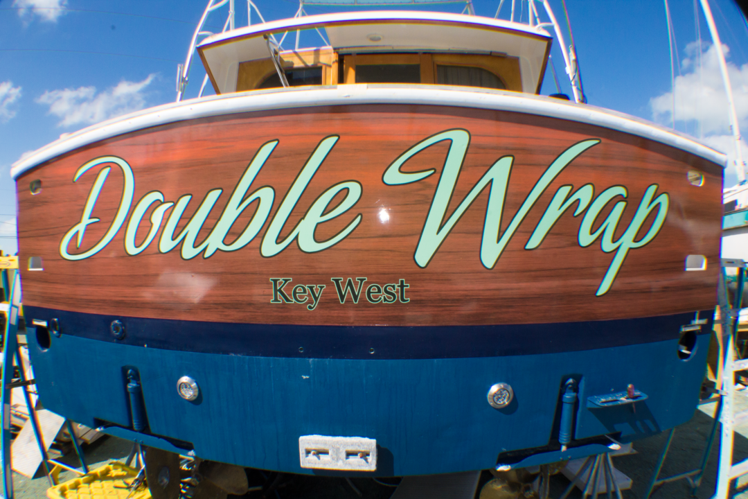 Key West Boat Wraps Boat Decals Stern Decals Custom Graphics